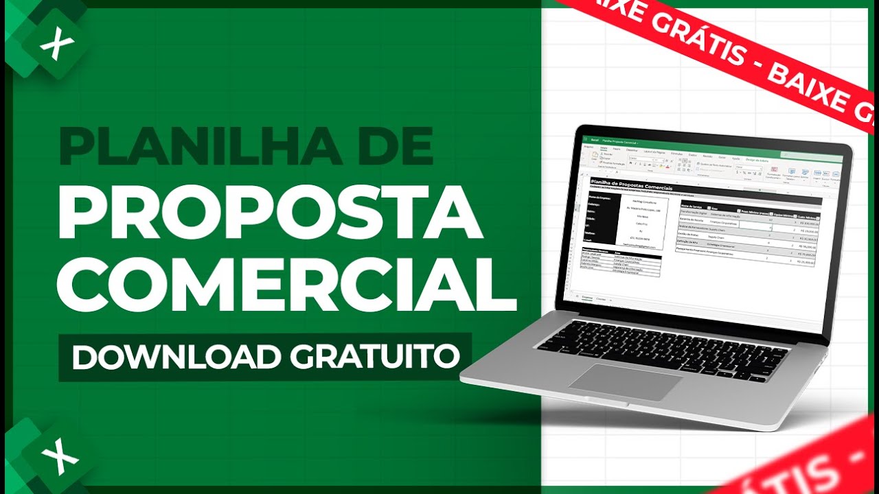 Planilha de Propostas Comerciais no Excel [Download Gratuito]