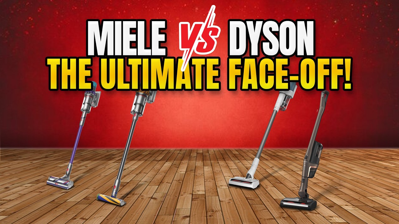 Miele против Dyson 2025: немецкая инженерия против британских инноваций