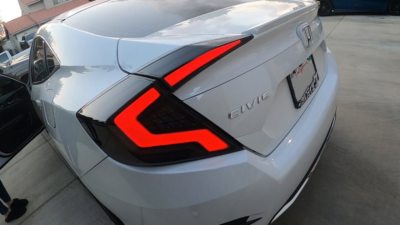 Full LED Sequential Taillights Install | 10th Gen Civic Sedan