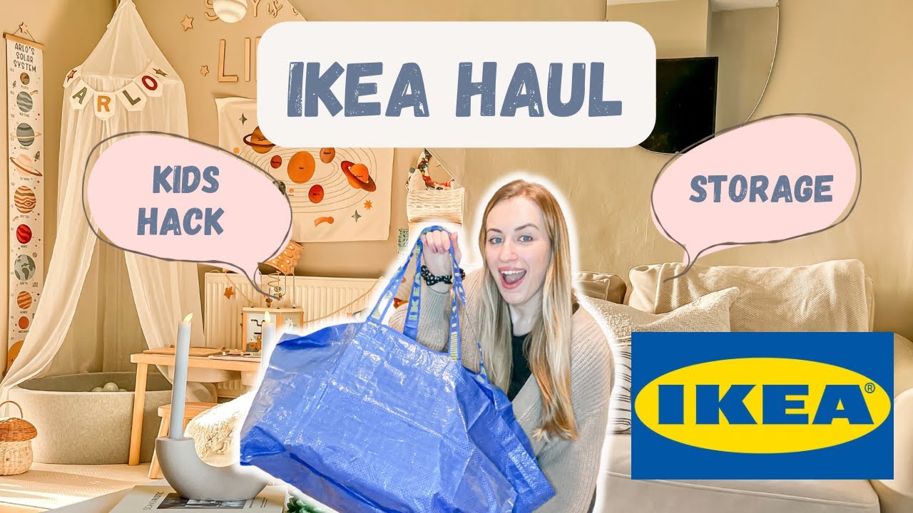 IKEA MINI HAUL 2023 | KIDS HACKS & ORGANISATION