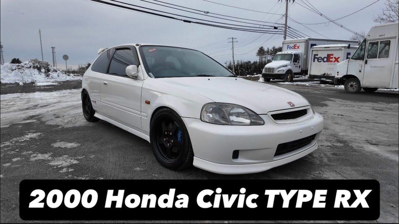 Супер редкая Honda Civic Type RX 2000 года выпуска 😱🔥