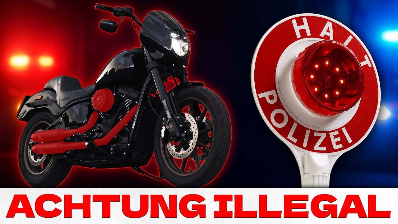 STILLGELEGT! 😳 Warum 90 % aller Harleys ILLEGAL sind 🚨
