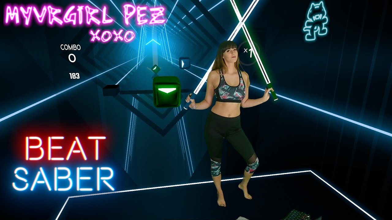 Beat Saber | Waka Waka (This time for Africa) Shakira | Mixed Reality | MyVrGirl xoxo