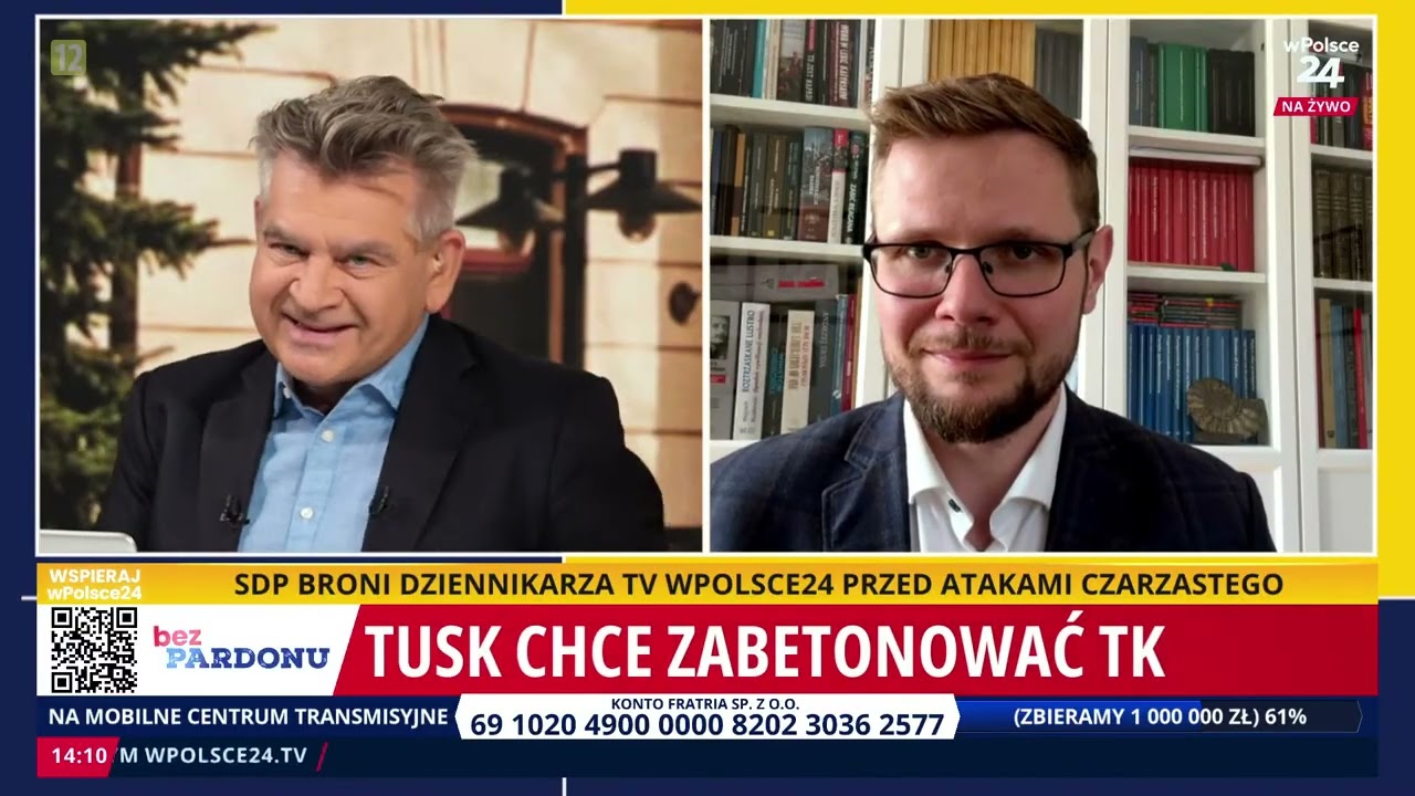 Koalicja 13 grudnia chce zabetonować Trybunał Konstytucyjny. Michał Woś. Bez pardony