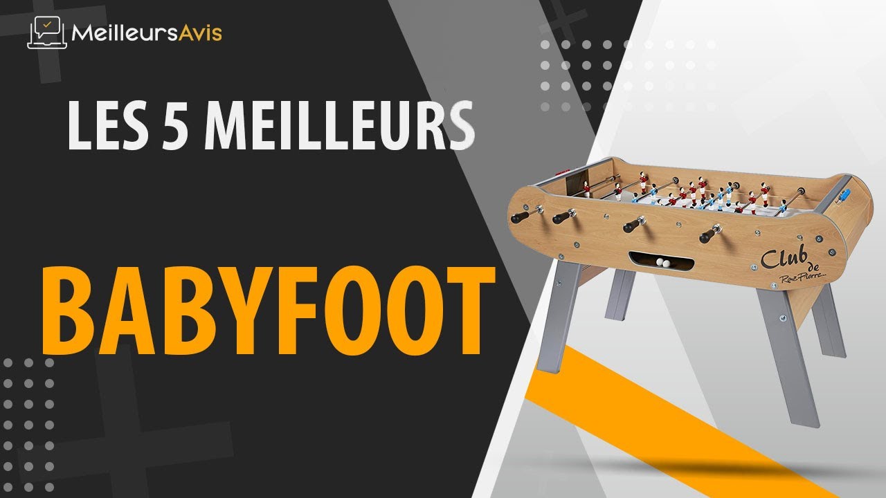 ⭐️ MEILLEUR BABYFOOT - Avis & Guide d'achat (Comparatif 2021)