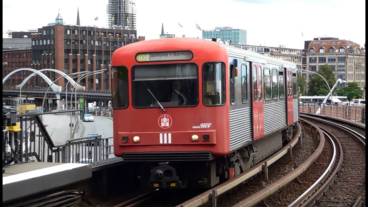 U-Bahn Hamburg: Die letzten DT3-Züge mit Original-Kopf (ehem. DT3-LZB Versuchszüge)