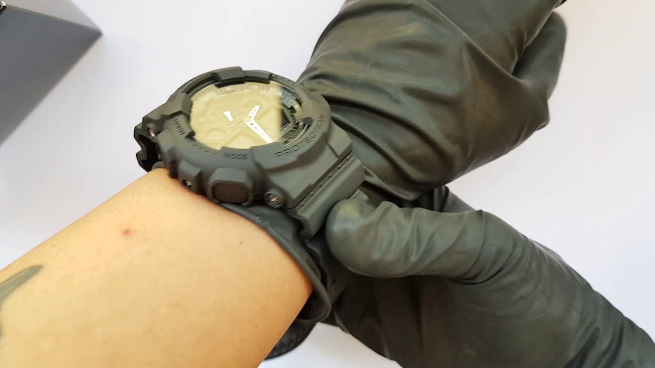 Rel&oacute;gio Casio G-Shock GA-100-1A1DR - ALTARELOJOARIA APRESENTA