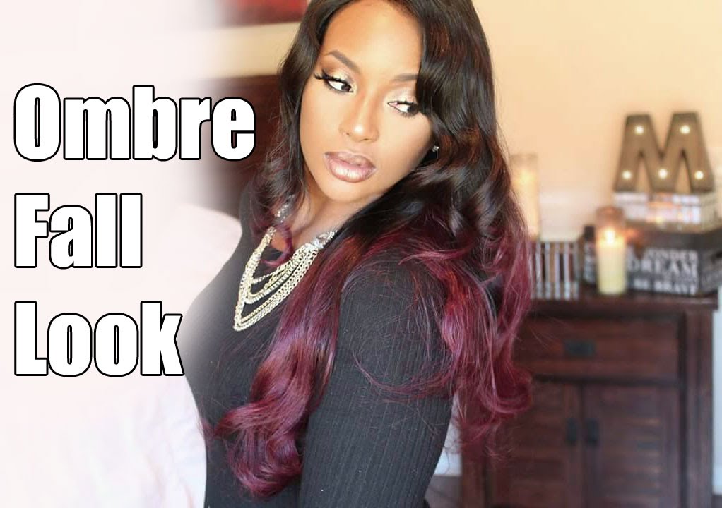 Fall Look: Brazilian virgin Ombre Lace Front Wig with WowAfrican