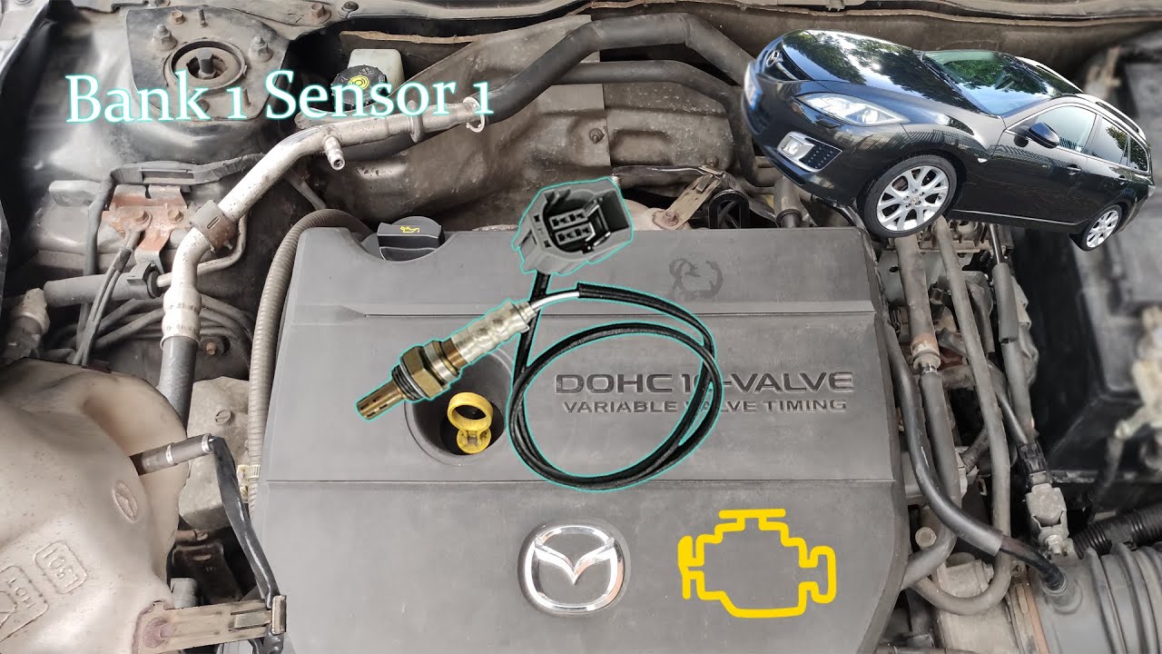 o2 Sensor 1 Bank 1 on 2010 Mazda 6 (GH)
