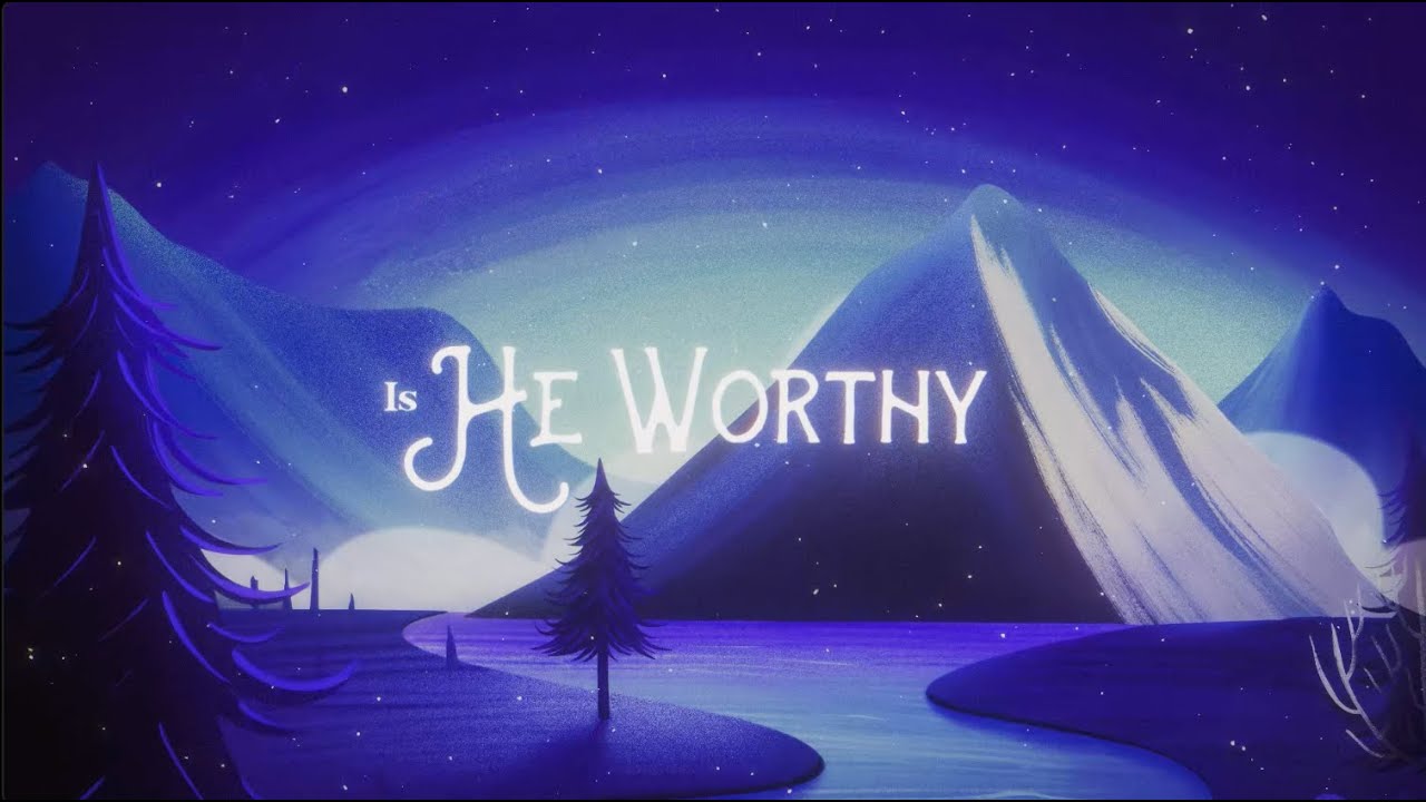JJ Heller -  Is He Worthy (Official Lyric Video) - Andrew Peterson / Chris Tomlin Cover
