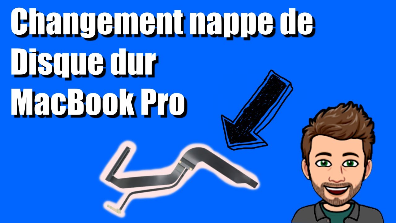 TUTO - Réparation de la nappe du disque dur MacBook Pro mi-2009 à  mi-2012