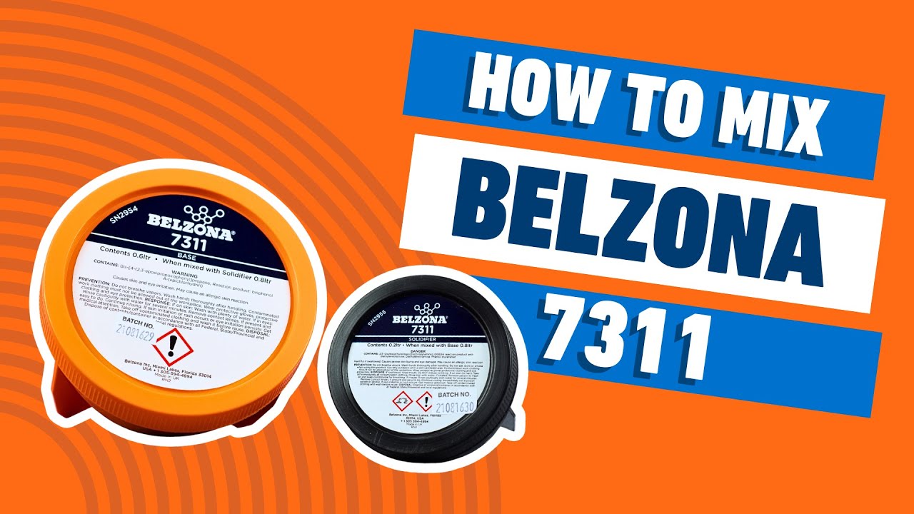 Как смешивать Belzona 7311 по объему