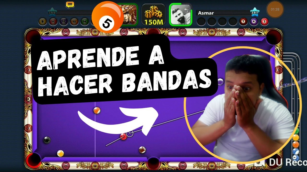 ¡APRENDE A HACER BANDAS DE UNA MANERA SENCILLA! 😎😱😱- 8 BALL POOL