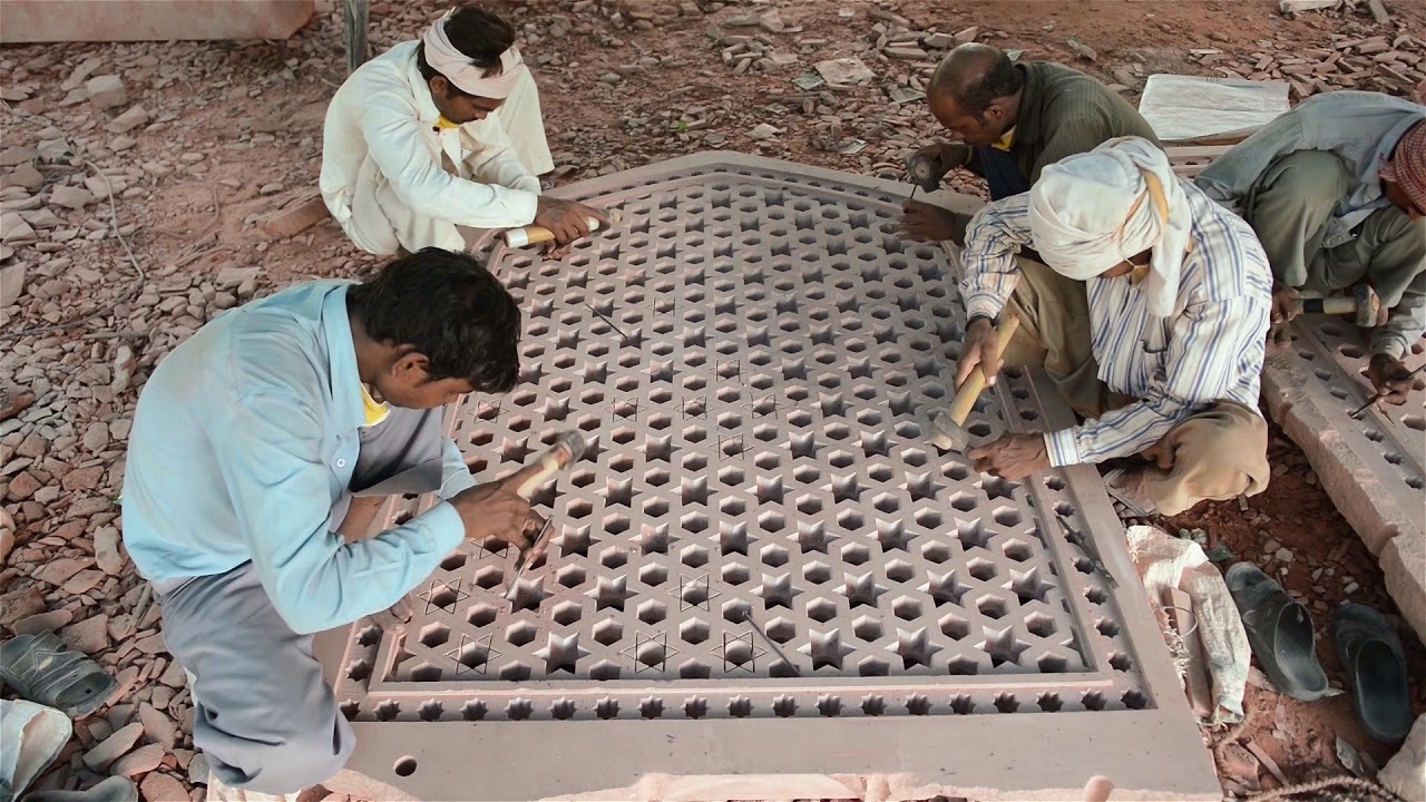 Conservation Work : Jaalis ( Lattice screens)