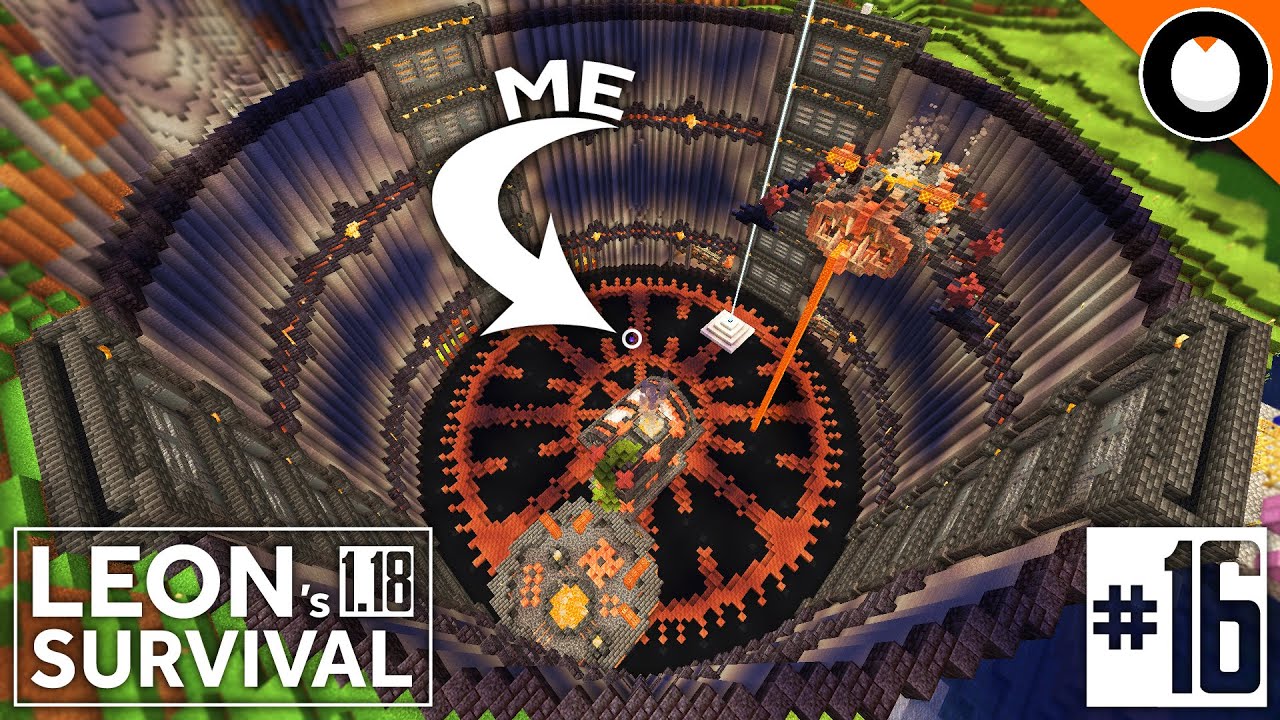 My BIGGEST EVER BUILD in Survival Minecraft! ~ Let's Play Minecraft 1.18 Survival #16