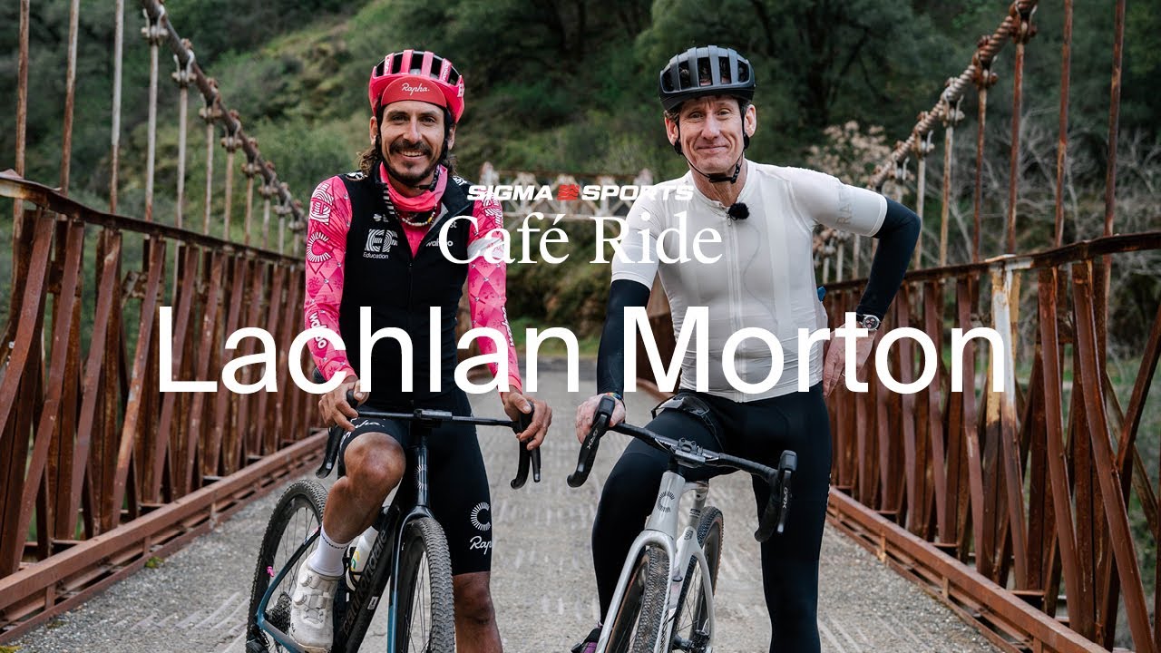 Matt Stephens The Sigma Sports Cafe Ride - Lachlan Morton