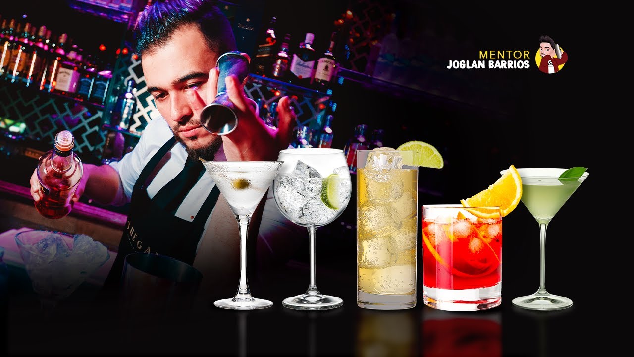 5 cocteles con GIN más FAMOSOS del mundo 🍹