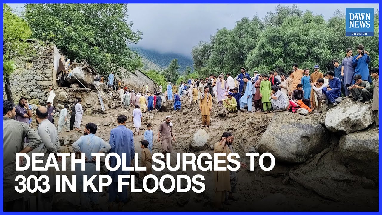 Death Toll From KP Flash Floods Rises To 303 As Buner Reports More Casualties | Dawn News English