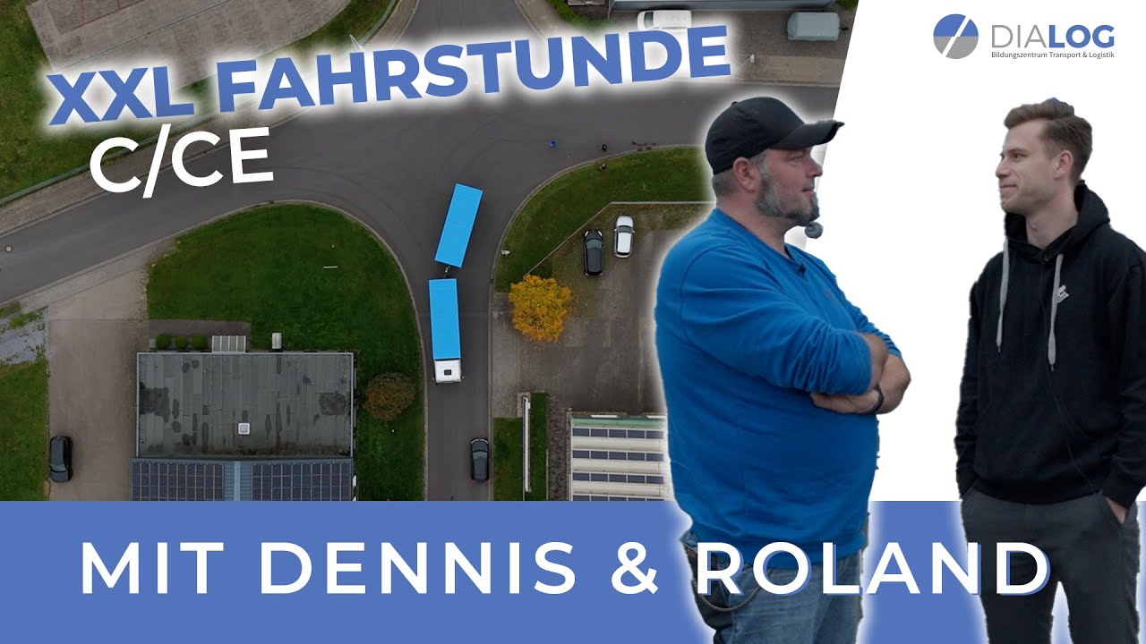 XXL-Fahrstunde mit Roland | An- und Abkuppeln, Autobahn und Engstellen | Mit Dennis | DIALOG BZ