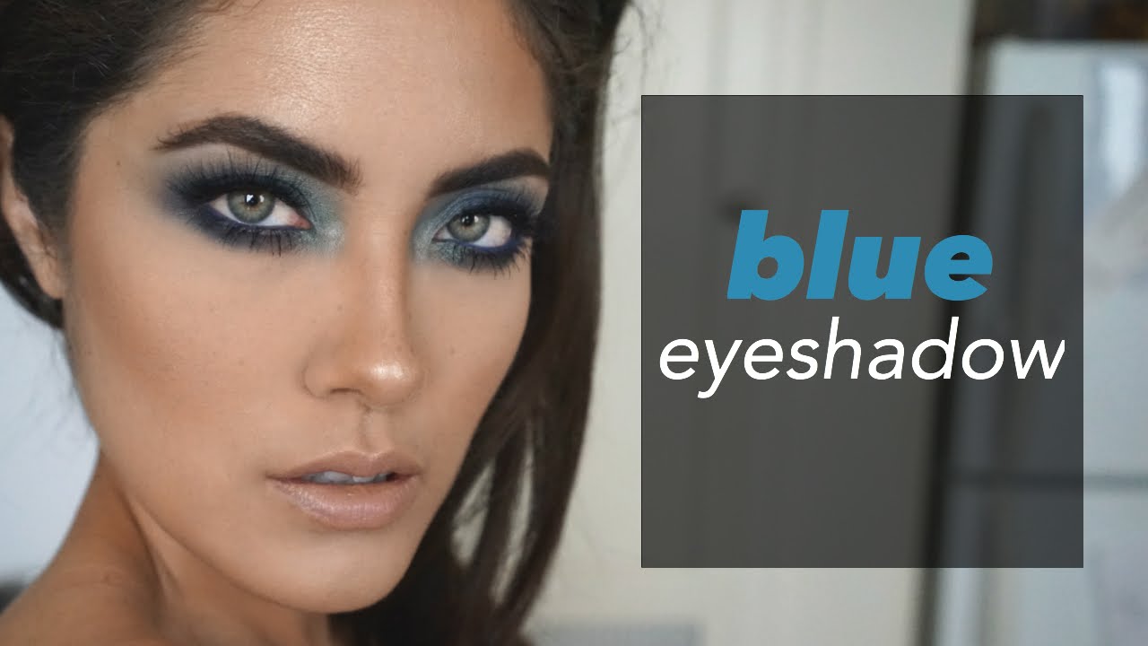 How to wear a POP of color or just blue eyeshadow.... | Melissa Alatorre