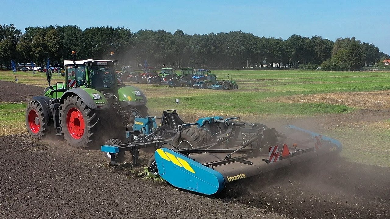 New six meter Imants 38FSX spading machine Fendt 1050