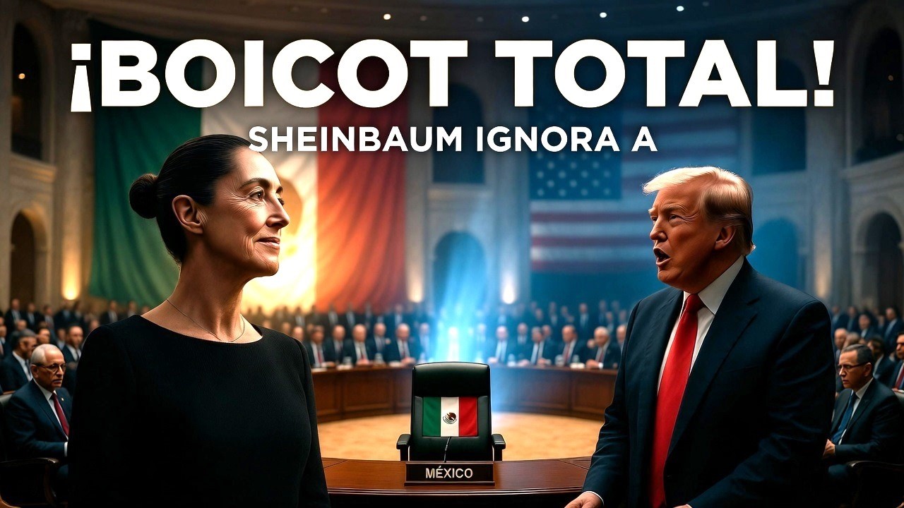 ¡MÉXICO BOICOTEA LA CUMBRE! Claudia Sheinbaum ignora a Donald Trump 🇲🇽🚫🇺🇸