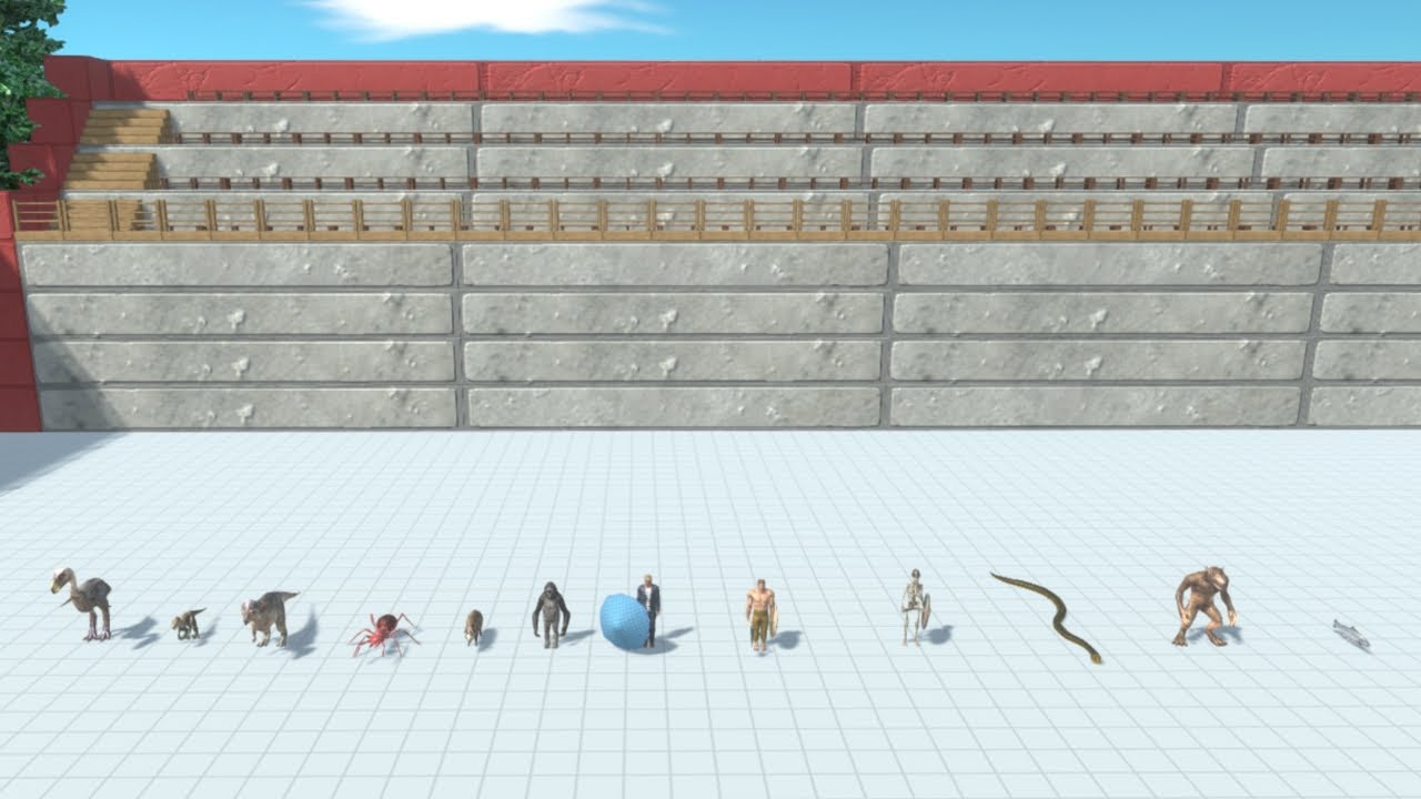 Weakest Team vs ALL UNITS Animal Revolt Battle Simulator
