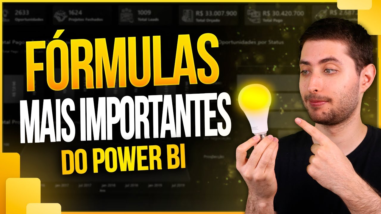 F&oacute;rmulas Mais Importantes do Power BI
