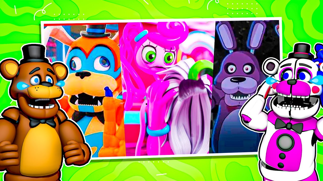 3 Try Not to Laugh FANF Animations with Freddy and Funtime Freddy