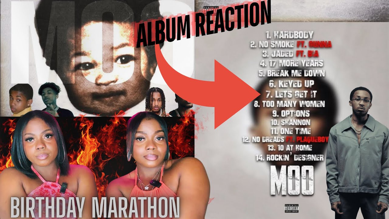  DAY5️⃣Birthday Marathon🎂 KAREN&SHARONFILMS🎬React to DDG ALBUM “MOO” 