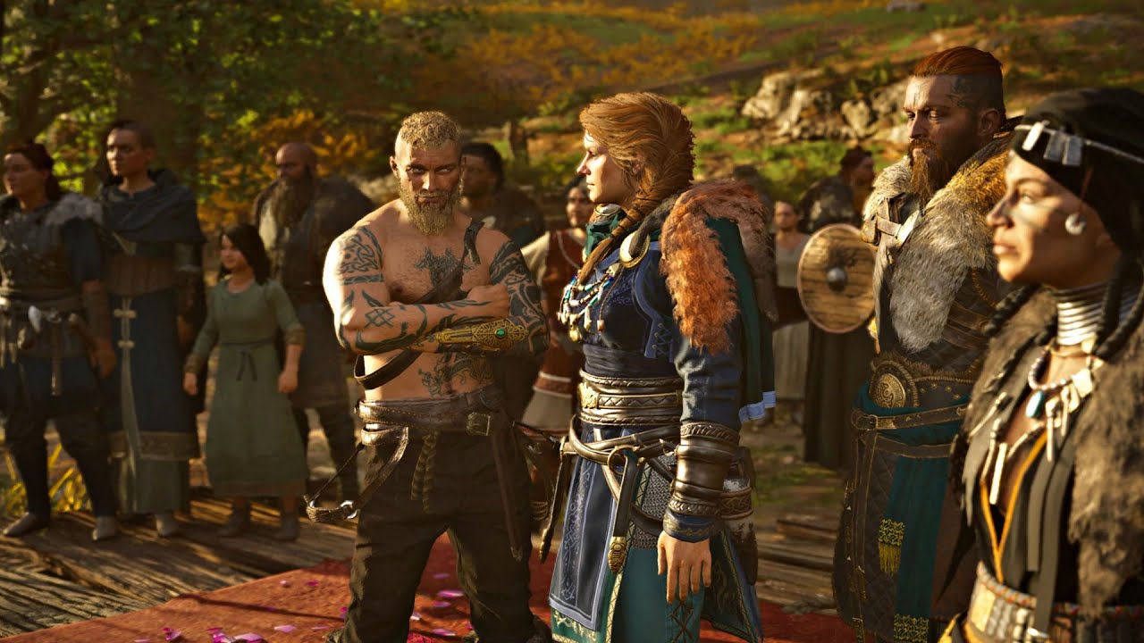 Assassin's Creed Valhalla - Wedding & Eivor Talks With Randvi Of Marriage + Romance