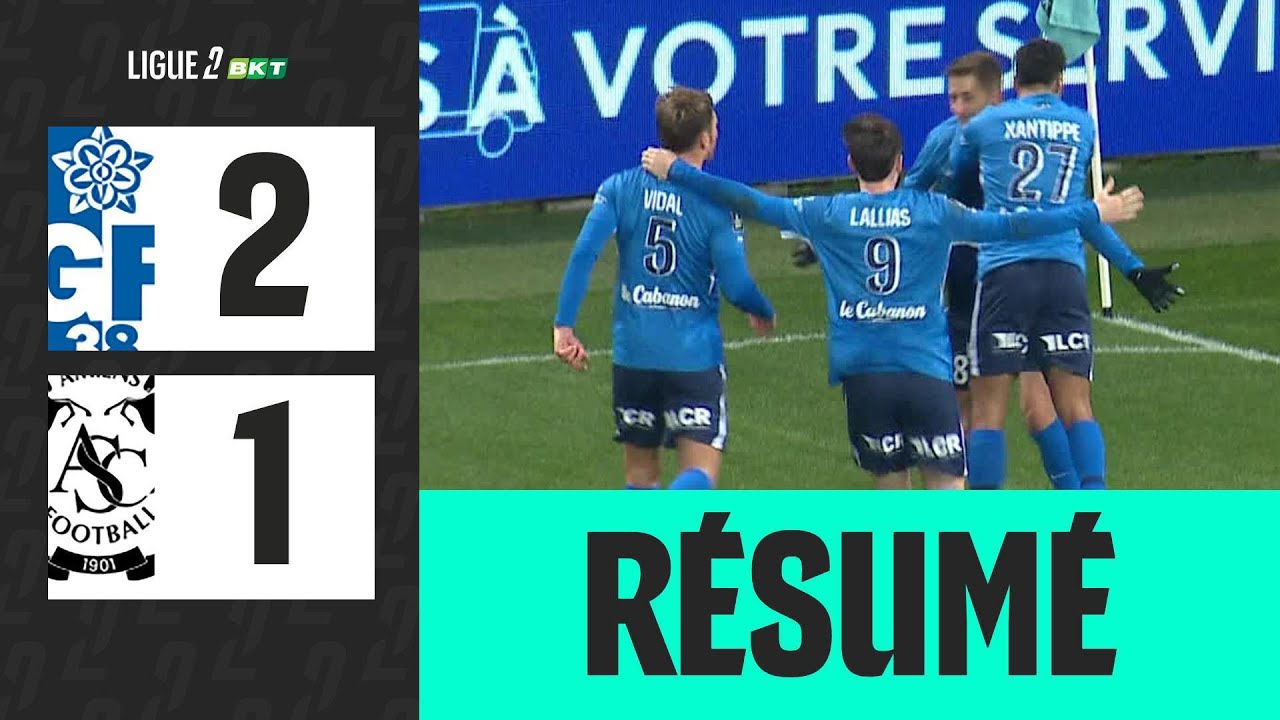 GRENOBLE FOOT 38 - AMIENS SC (2-1) - 21ème journée - Ligue 2 BKT 25/26