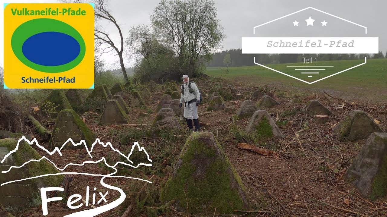 Schneifelpfad 1: 16+9 km Von Jünckerath über Kronenburg zum Westwall / Schwarzen Mann