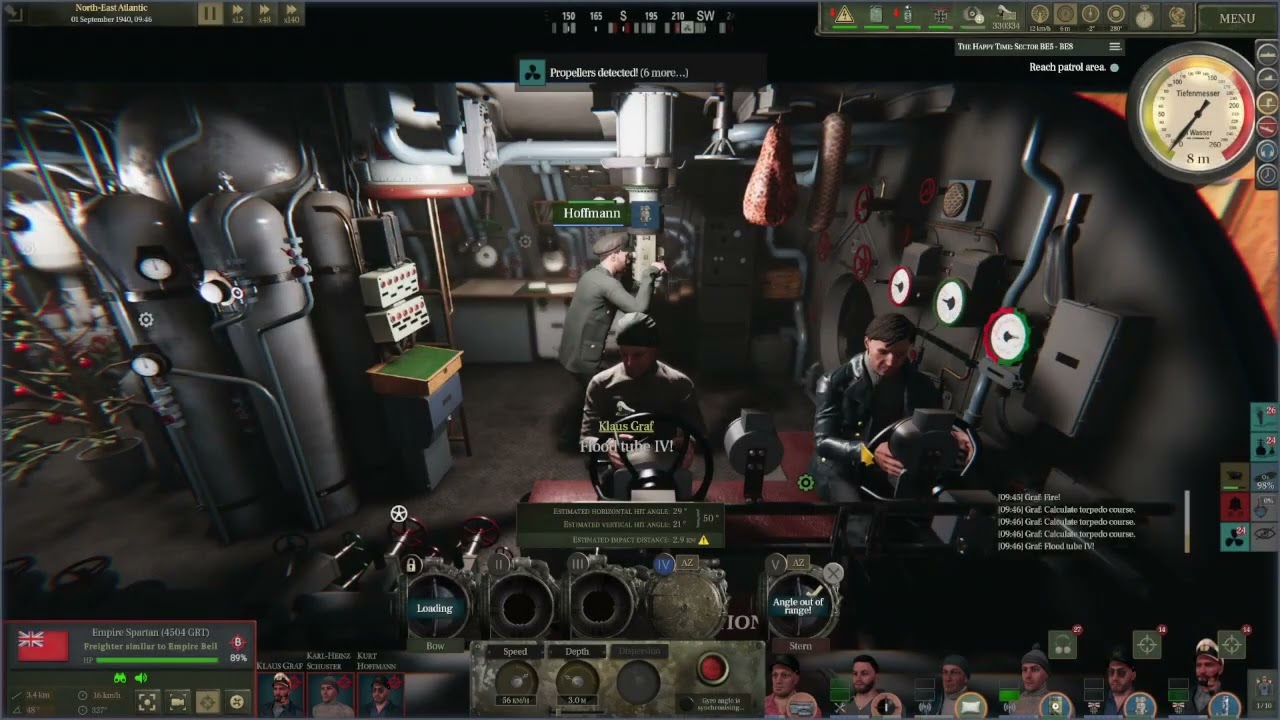 Learning how to captain a Uboat and dismantle the British Navy pt6