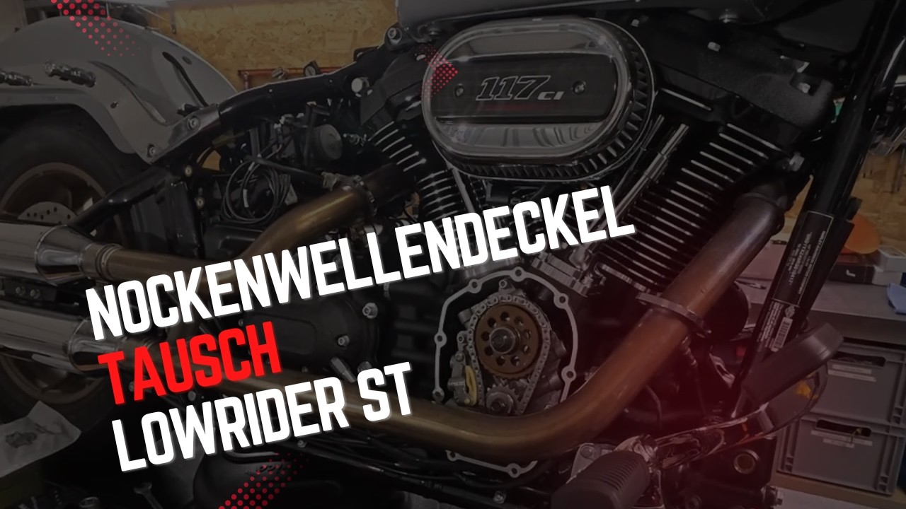 Harley Davidson Low Rider ST Umbau Nockenwellendeckel