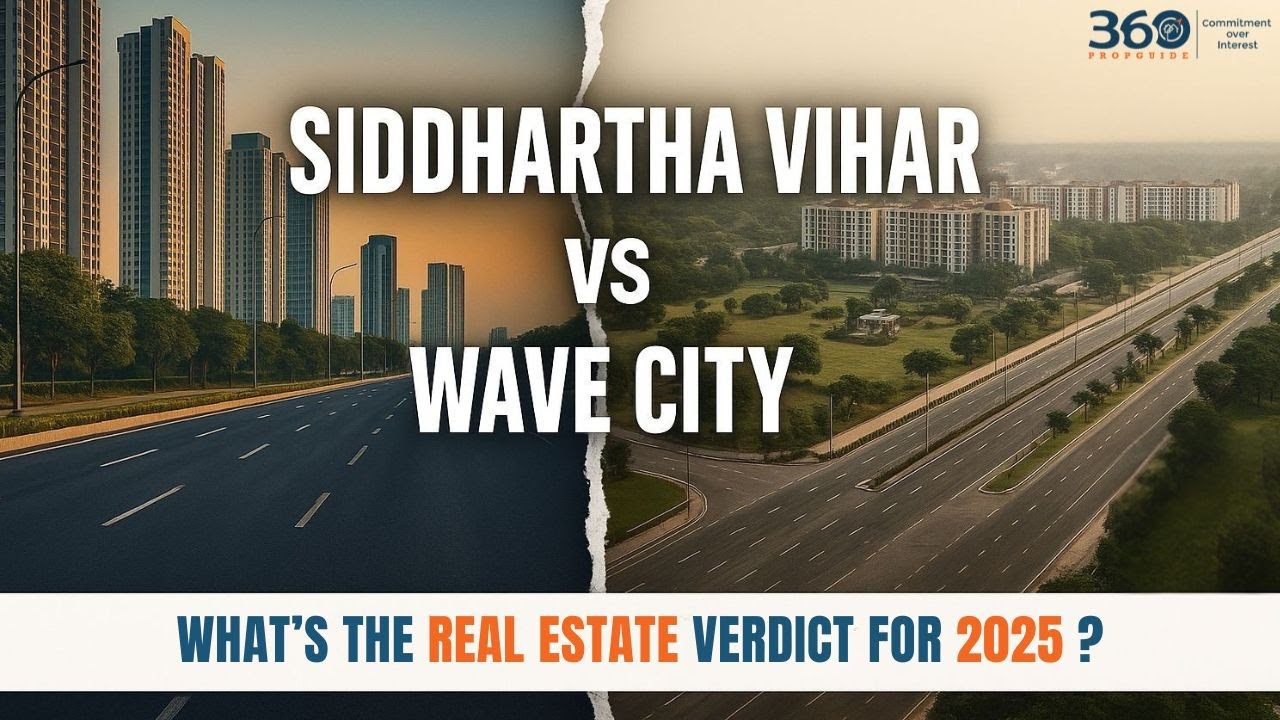 Siddhartha Vihar vs Wave City | Ghaziabad Real Estate 2025 Verdict?