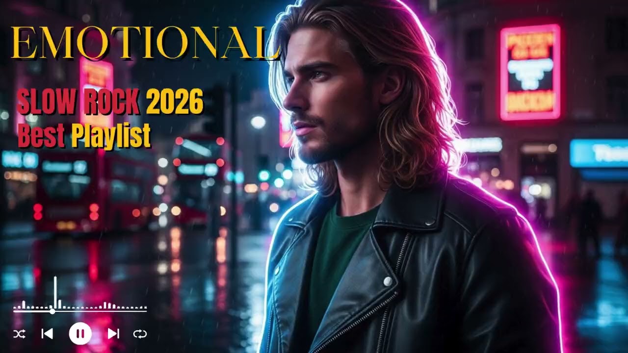 Emotional Slow Rock Ballads 2026 | Deep & Romantic Guitar Mix