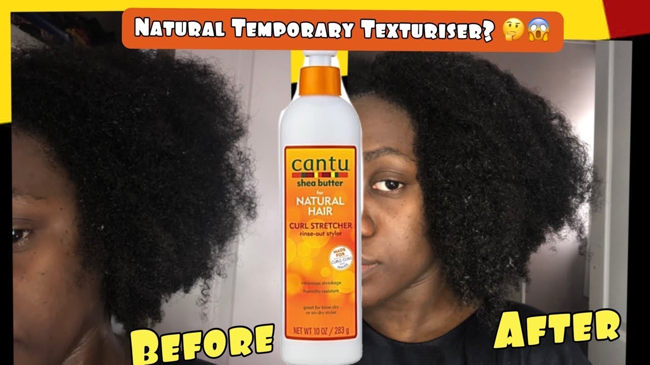 Cantu Curl Stretcher Review on Type 4 Hair | #Cantu #OGX