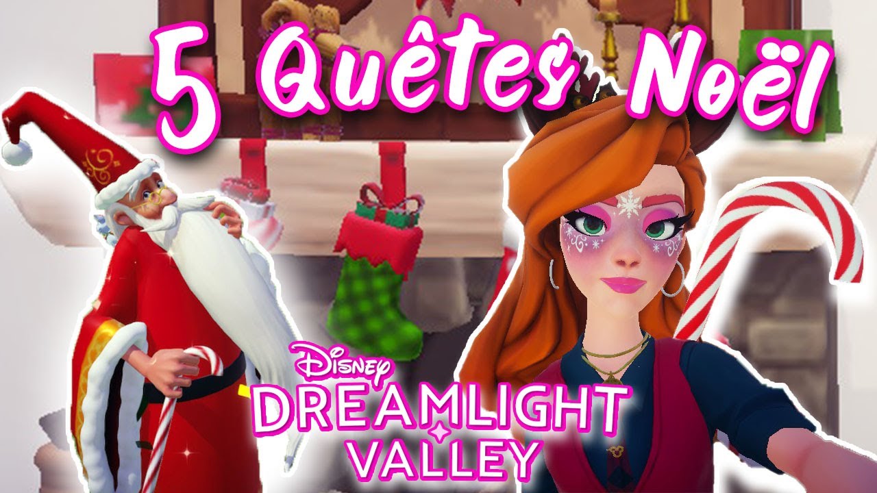 DISNEY DREAMLIGHT VALLEY TOUTES les QUÊTES SECRÈTES de NOËL 