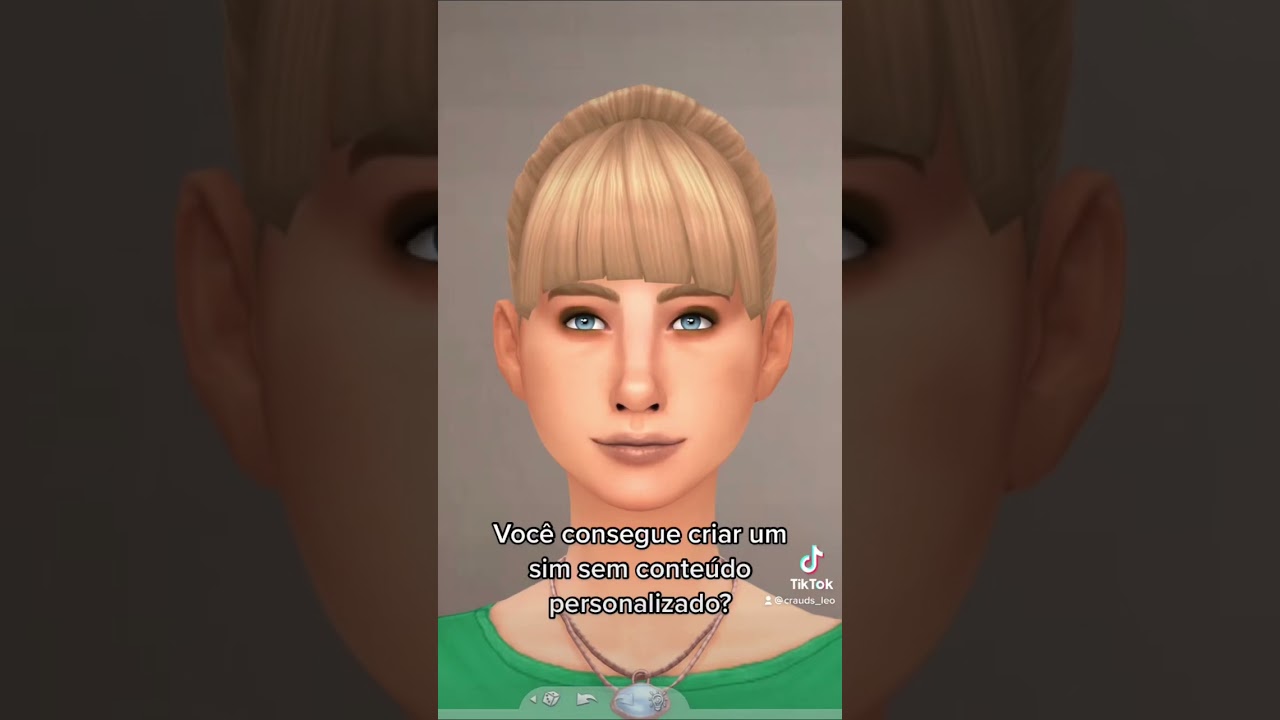 THE SIMS 4 SEM MODS? #thesims4 #sims4 #viral #shorts #transformation #bbb #bbb23 #thesims