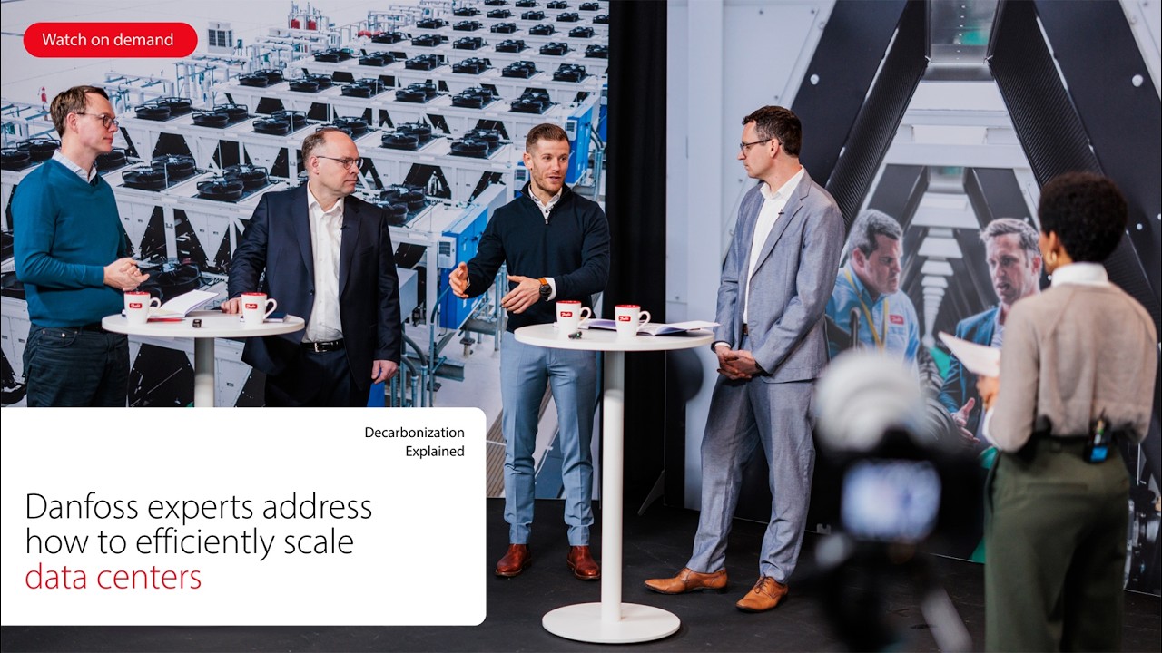 Как эффективно масштабировать центры обработки данных | Экспертная дискуссия | Danfoss
