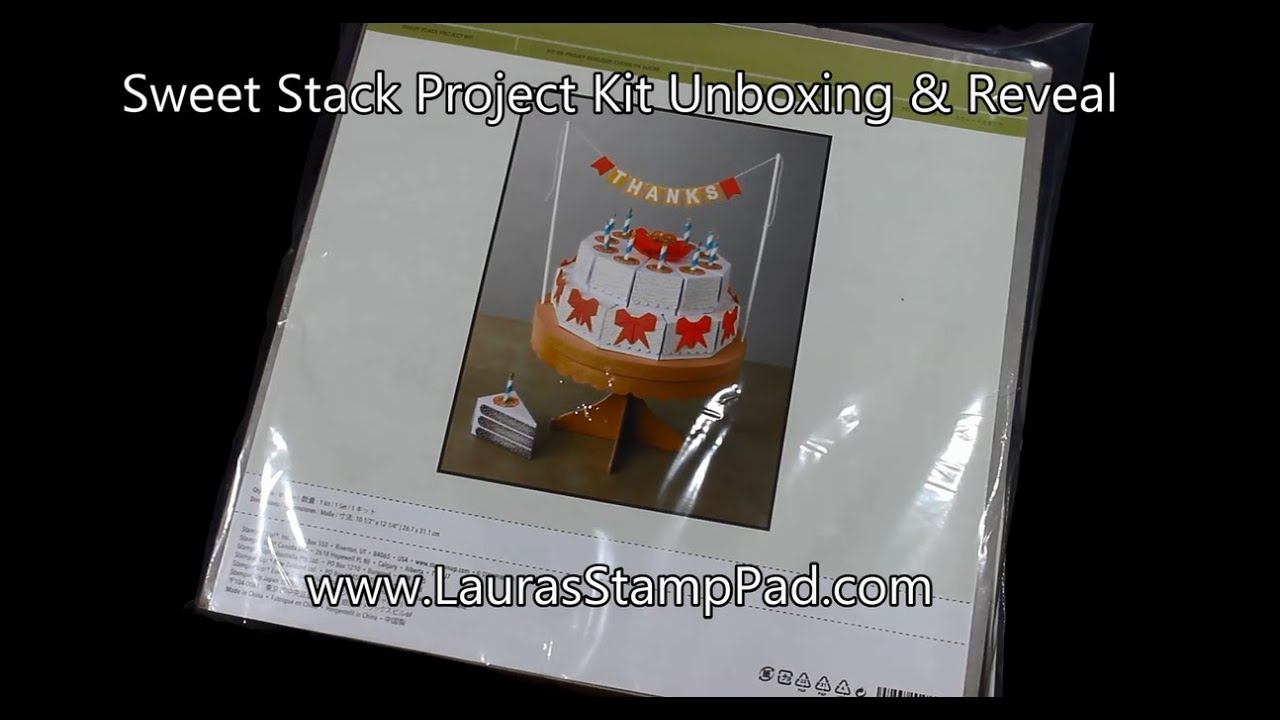 Stampin' Up! Sweet Stack Project Kit Unboxing & Reveal - Laura's Stamp Pad
