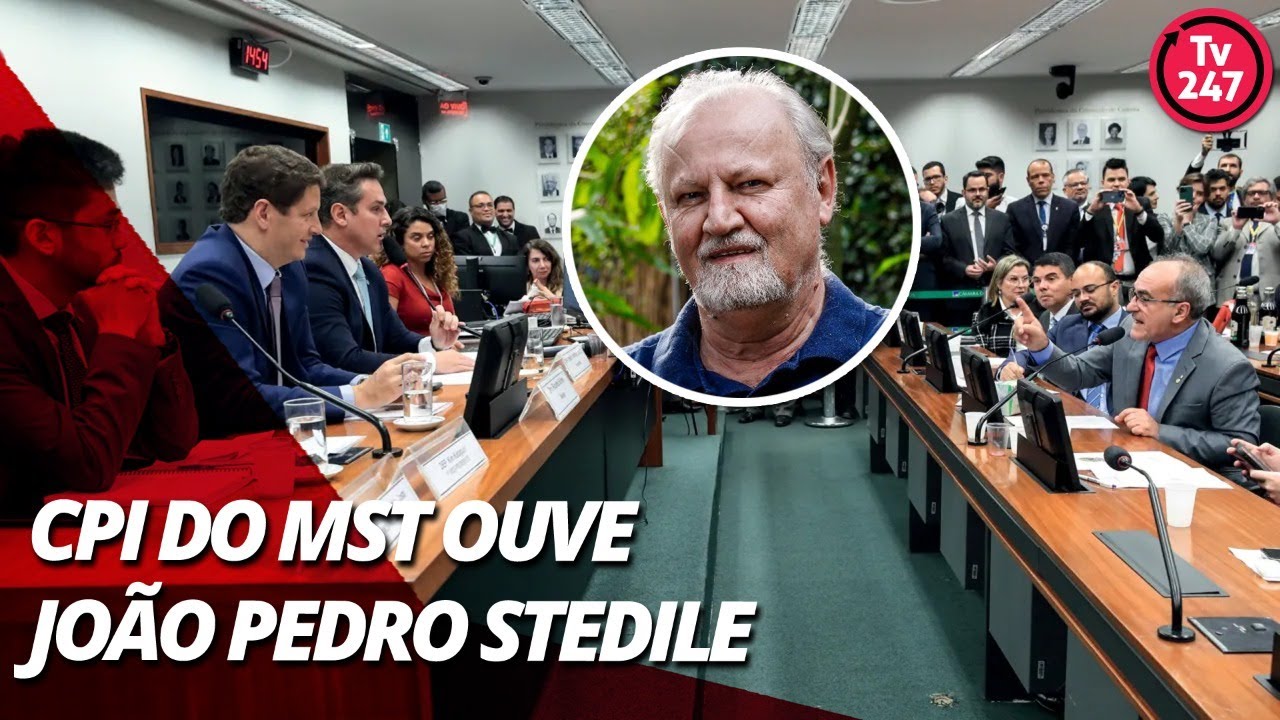 Ao vivo: CPI do MST ouve Jo&atilde;o Pedro Stedile