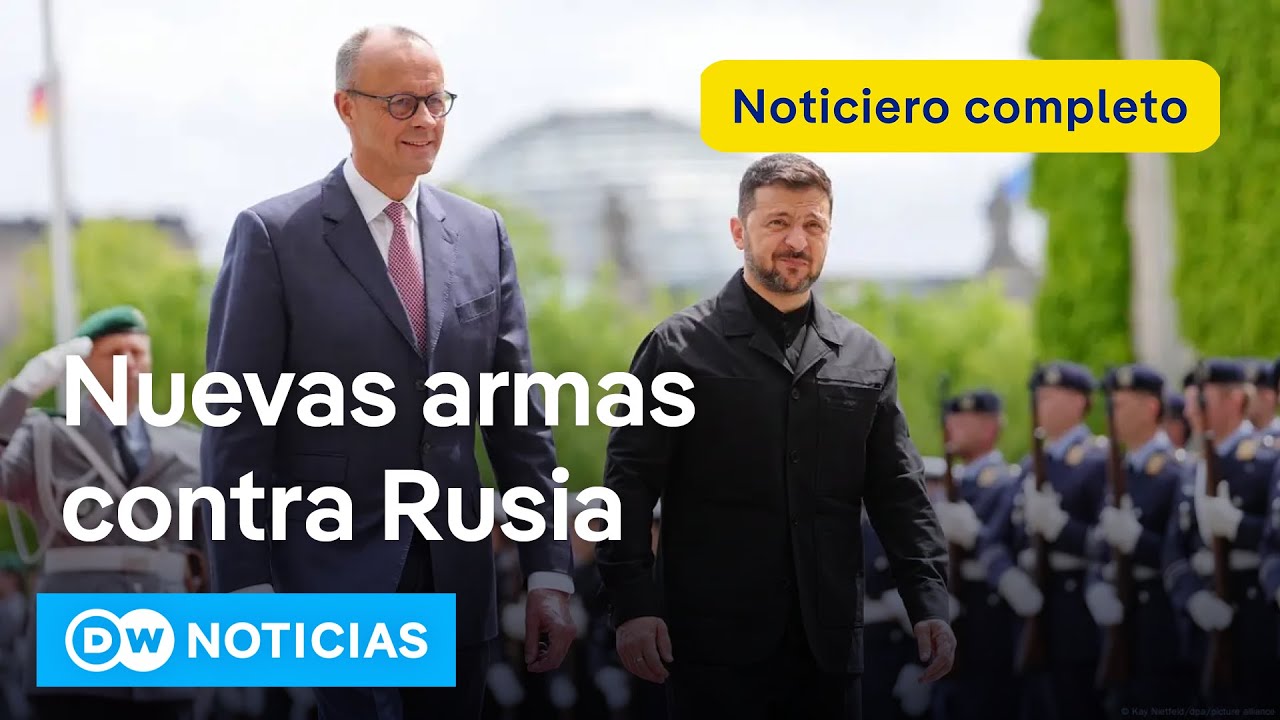 🔴 DW Noticias del 28 de mayo:  Alemania y Ucrania producirán armas que alcancen el territorio ruso
