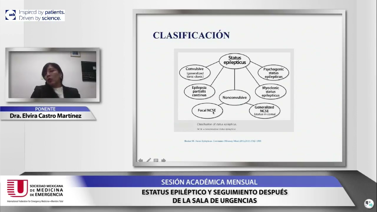 Estatus epiléptico y seguimiento después de la sala de urgencias