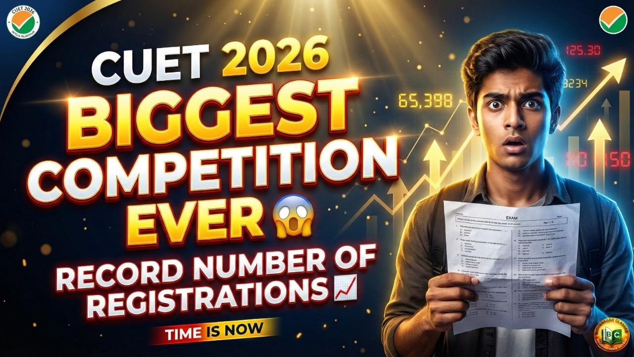 CUET 2026 Biggest Competition Ever 😱 Record Registrations || Full Analysis ||  Must Watch