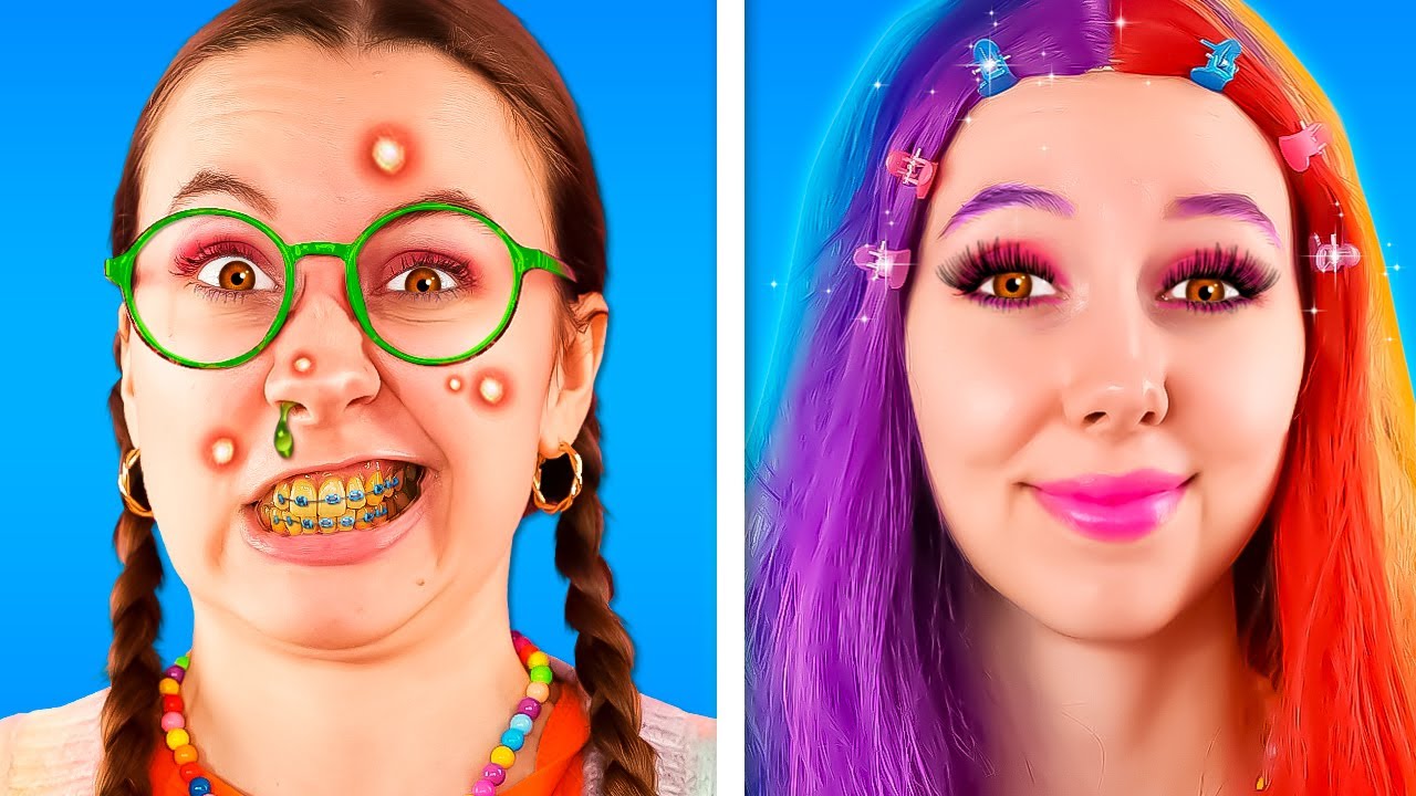 Garota NERD vs Garota POPULAR! Como conquistar o CRUSH? Vídeo engraçado de comédia em português