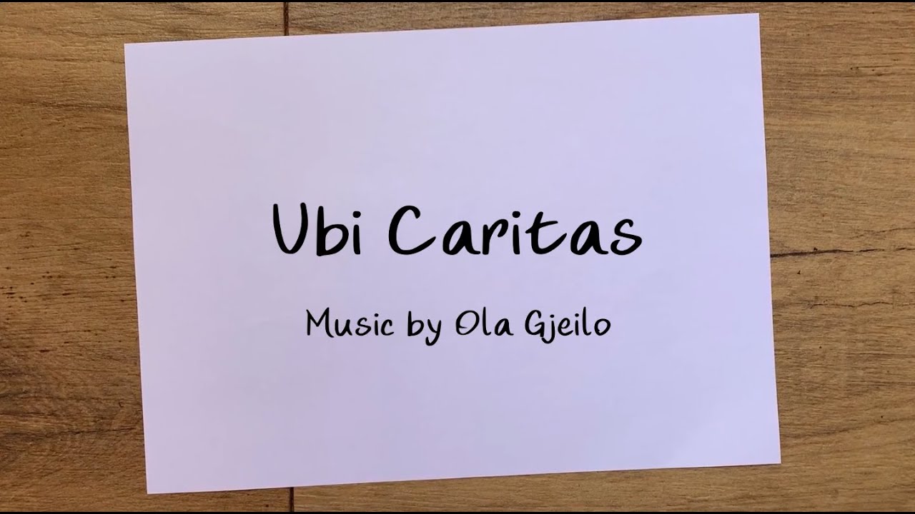 【2019-2020 HKBUCC OP 後續《Ubi Caritas》】||作真門徒|| 詩歌獻唱 || REAL ||
