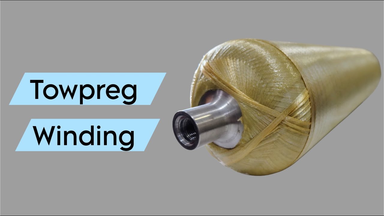 Towpreg Winding  | Carbon Chakra 2.0