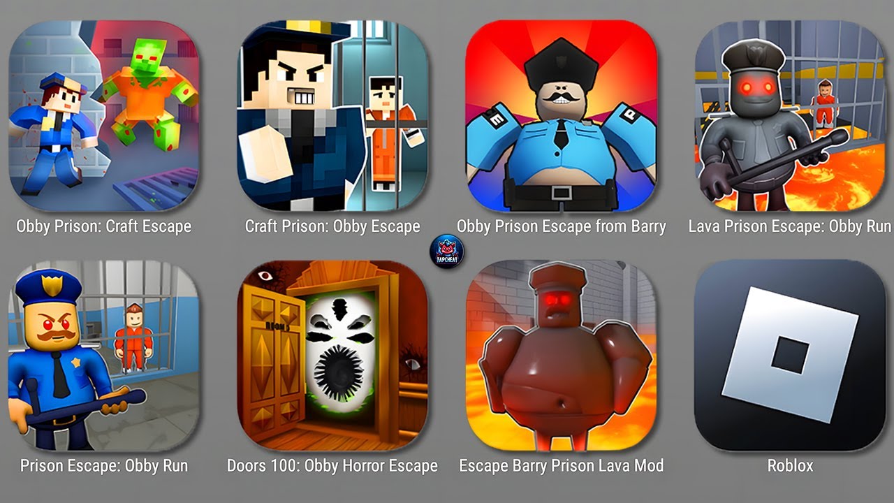 Obby Prison Craft Escape,Craft Prison Obby Escape,Obby Prison Escape From Barry,Lava Prison Obby Run